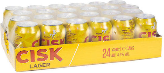 Cisk Lager Κουτί 24x330ml
