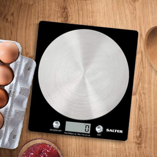 Salter 1036 Digital Kitchen Scale 1gr/5kg Black