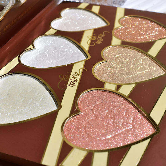 Paletă Iluminatoare Kevin Coco 6 Nuanțe Be Mine Culori Calde Dreptunghiulară 140 g 24 Luni Termen de Valabilitate 17.4x11.5x1.3 cm Variantă A Nude