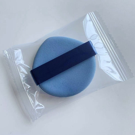 Flippy Triangular Makeup Sponge Reusable Wet Dry Use 5.5 X 5.5 X 0.9 Cm Powder Puff Blue