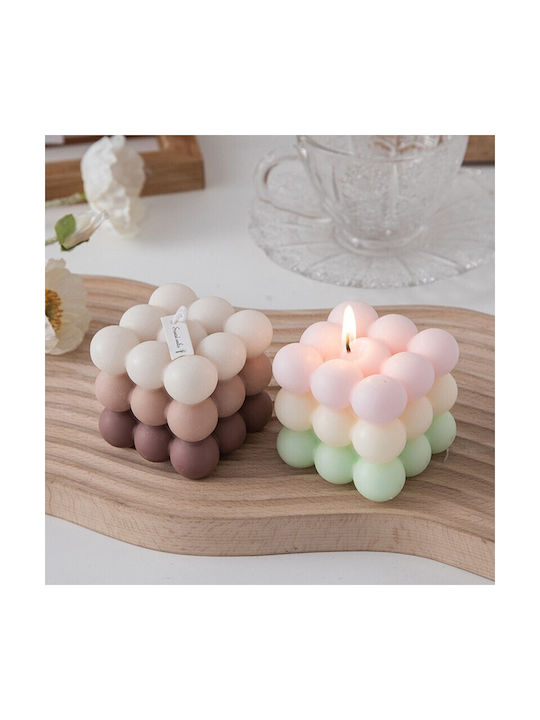 Aromatisches Soja-Kerze Braune 6x6cm