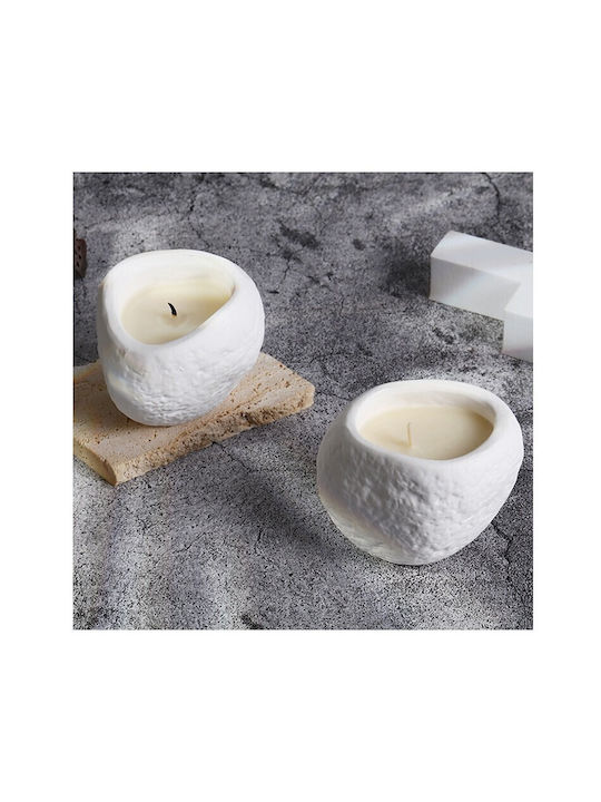 Aromatic Soy Candle in Jar with Rose Perfume 200g