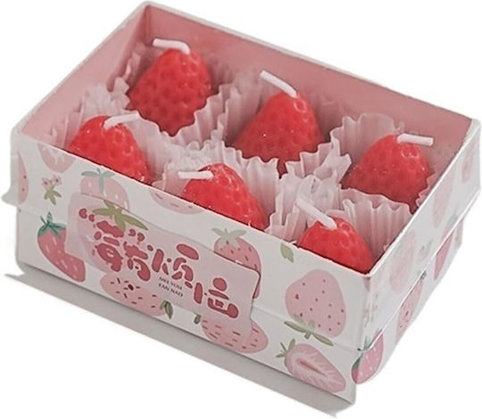Lumânare Aromatică Din Soia Roșie 78gr 6 Bucăți