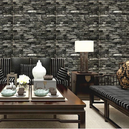 Panouri Decorative 3d Spumă Autoadeziv Gri 70x77cm 10 Bucăți Panouri Decorative 3d Spumă Autoadeziv Gri 70x77cm 10 Bucăți