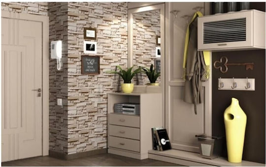 Panouri Decorative 3D Din PVC Autoadezive Gri 70x77cm 10 Bucăți
