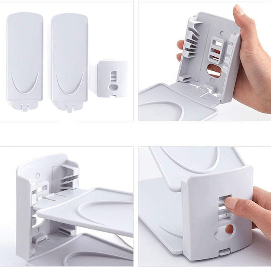 Bază Din Plastic Pentru Depozitarea Pantofilor În Culoare Albă 27x10x20cm