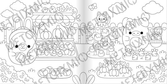 Colouring Book Η αγαπημένη μου Παρέα: Οι Πιο Γλυκές Στιγμές!