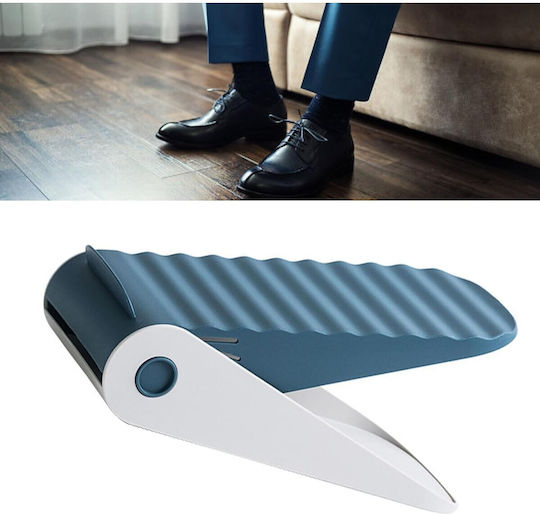 Bază Din Plastic Pentru Depozitarea Pantofilor Albastră 25.5x11x7.5cm