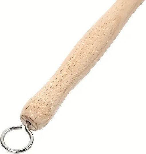 Perie Curățare Vase Mâncare Flippy Mâner Lemn Fag 24 X 5.8 Cm Perie Sisal Crem