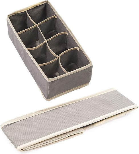 Stand De Organizare Cosmetice Cu Niveluri Gri 32x16x10cm