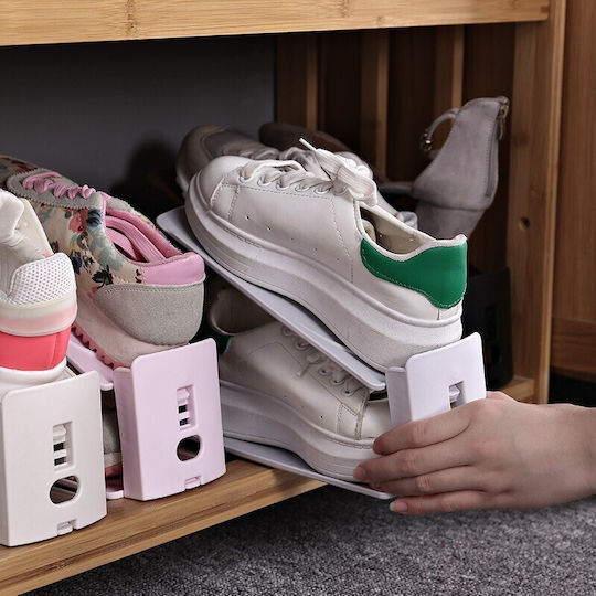 Bază Din Plastic Pentru Depozitarea Pantofilor În Culoare Bej 27x10x20cm
