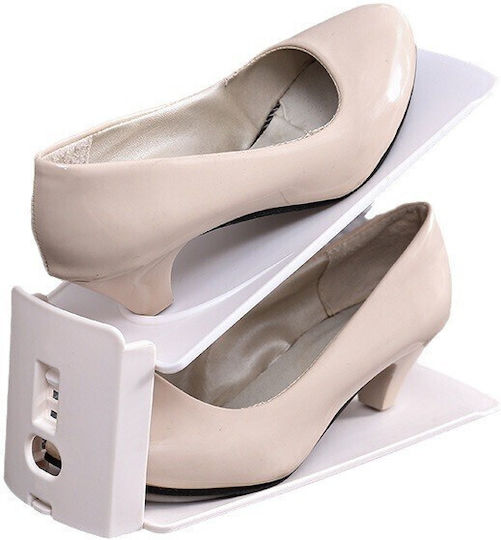 Bază Din Plastic Pentru Depozitarea Pantofilor În Culoare Bej 27x10x20cm