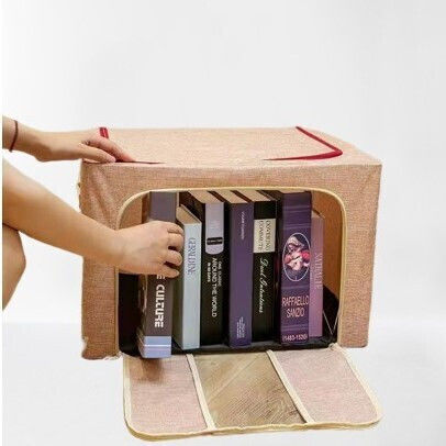 Flippy Kunststoff Kleideraufbewahrungsbox in Rosa Farbe 60x42x40cm
