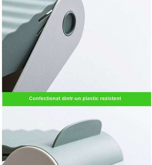 Bază Din Plastic Pentru Depozitarea Pantofilor Verde 25.5x11x7.5cm
