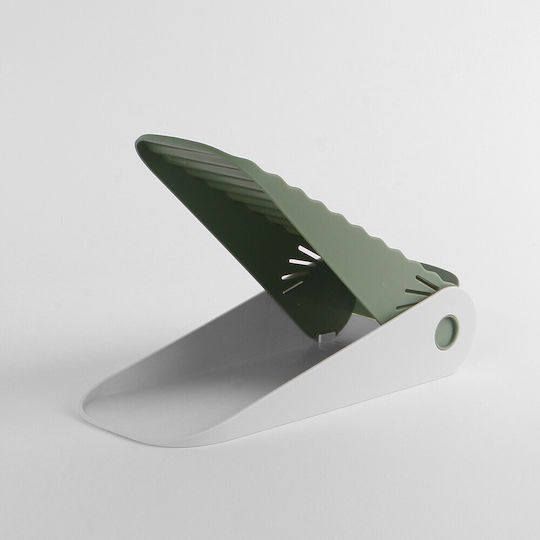 Bază Din Plastic Pentru Depozitarea Pantofilor Verde 25.5x11x7.5cm