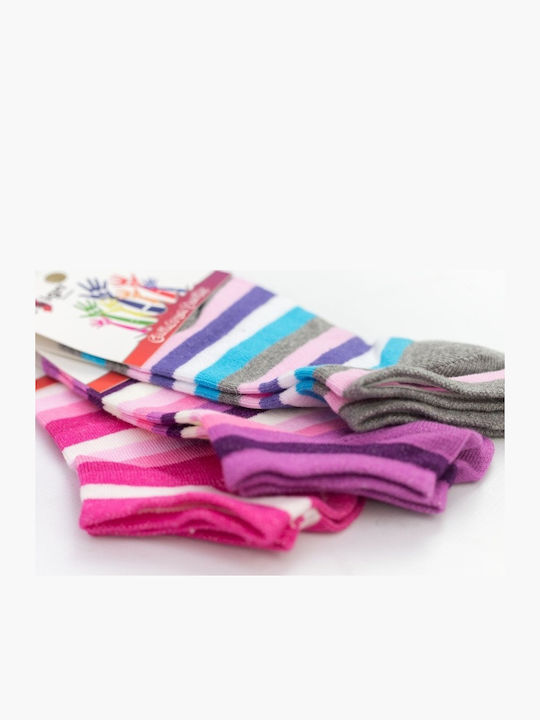 Design Socks Παιδικά Σοσόνια Πολύχρωμα 3 Ζευγάρια