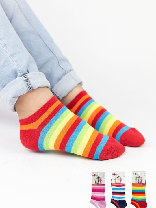 Design Socks Παιδικά Σοσόνια Πολύχρωμο 3 Ζευγάρια