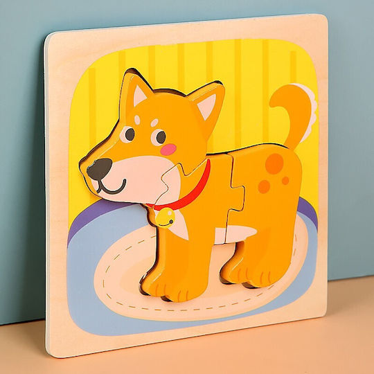 Wooden Kids Puzzle for 3+ years+ Years 3pcs