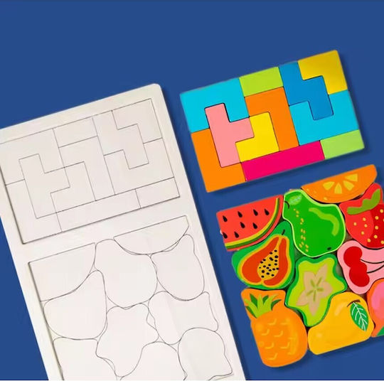 Holz Kinderpuzzle für 3+ Jahre alt+ Jahre 21pcs