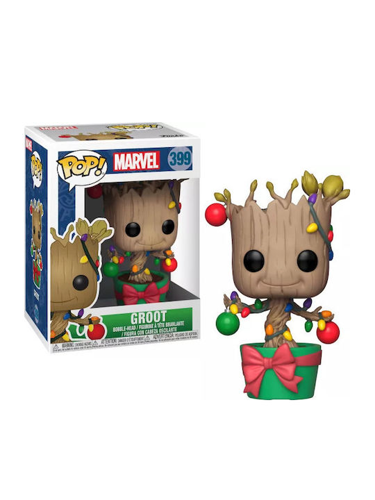Funko Pop! Marvel: Groot Holiday Bobble-Head Funko Pop! Marvel: Groot Holiday Bobble-Head
