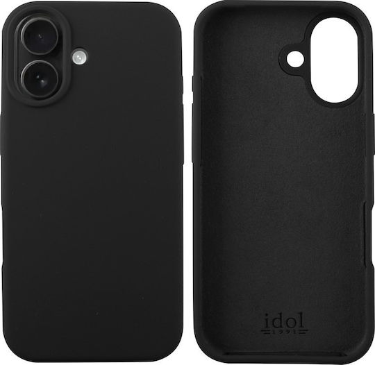 Idol 1991 Velvet Elite Back Cover Σιλικόνης / Πλαστικό Αδιάβροχο Μαύρο (iPhone 17)