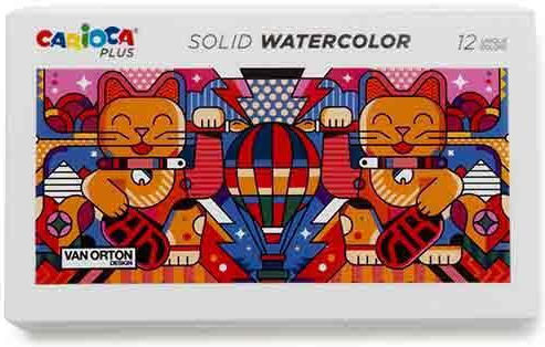 Carioca Farbstift-Set Aquarell 12Stück Packung von 1 Verpackungen