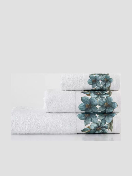 Borea Set De Prosoape De Baie 3 Buc Emerald Ecru