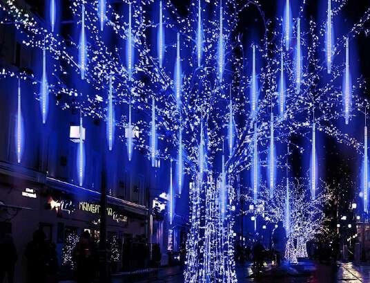 240 Lights LED 8.2m. White type Meteor 1pcs