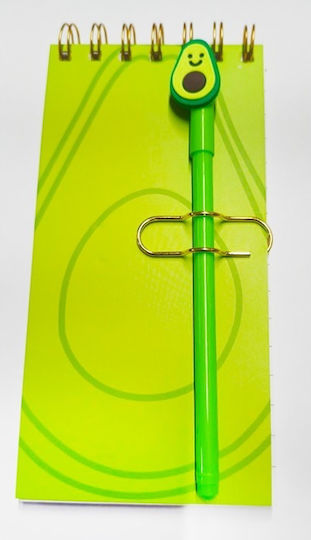 Funkyfish Notizbuch mit Stifthalter Grün
