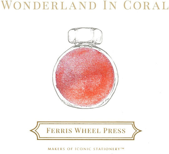 Ferris Wheel Press Replacement Ink for Pen ink Rich and mature tones Beautiful shades Low sheen It is water-based and compatible with pens of all manufacturers The famous brass cap 85ml