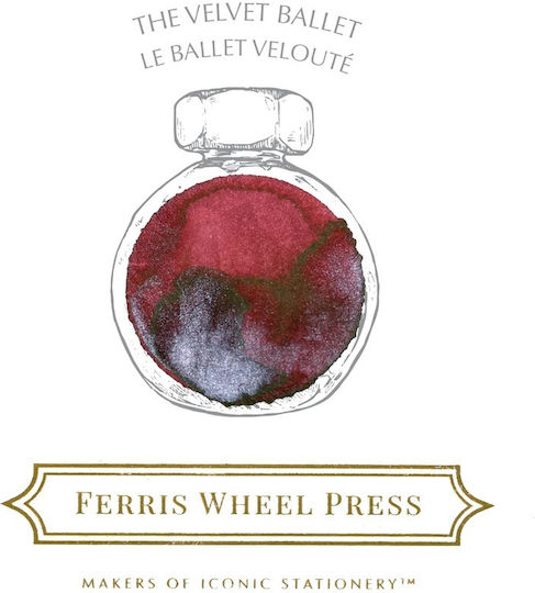 Ferris Wheel Press Replacement Ink for Pen ink Rich and mature tones Beautiful shades Low sheen It is water-based and compatible with pens of all manufacturers The famous brass cap 38ml