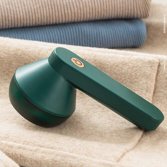 Aparat De Îndepărtat Scame Și Păr Flippy Diferite Tipuri Țesătură Lame Din Oțel Inoxidabil Încărcare Usb Type-c Perie De Curățare Cablu Usb Inclus Verde 135 X 75 Mm