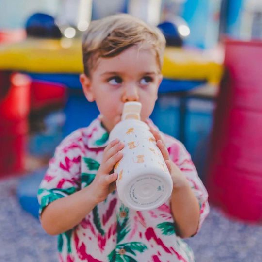 Cool Bottles Детска Бутилка За Вода Неръждаема Стомана Kiddies 350ml