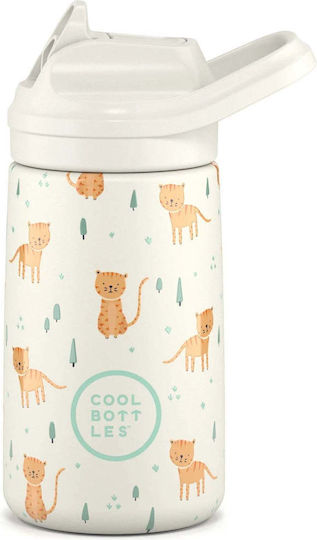 Cool Bottles Детска Бутилка За Вода Неръждаема Стомана Kiddies 350ml