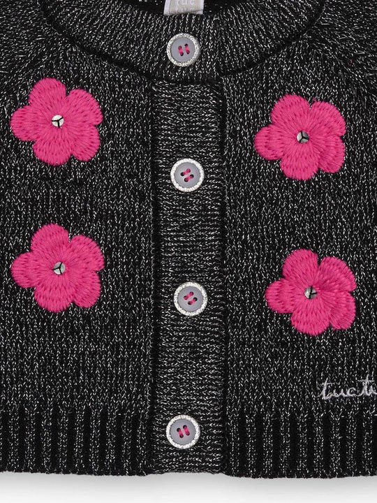 Kinderstrickjacke Gestrickt Black