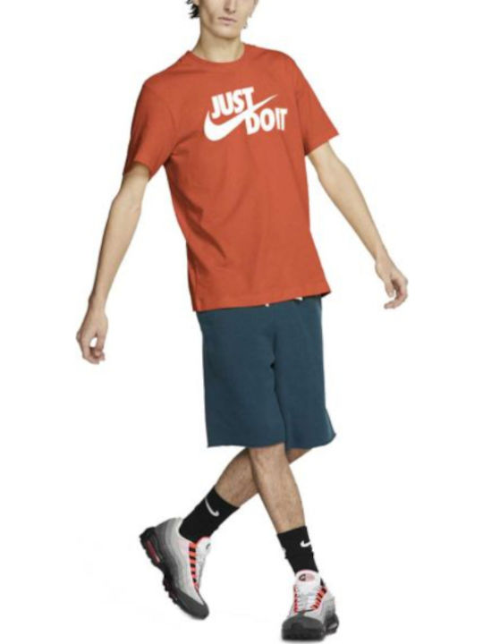 Just Do It Athletic T-shirt Orange