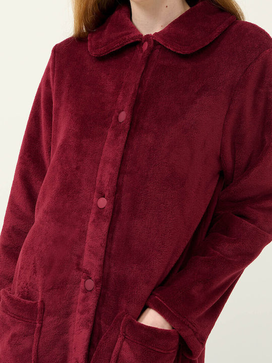 Vamp Winter Women's Robe Red Porto