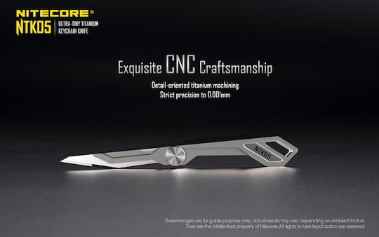NiteCore Titanium Utility Μαχαίρι Μπεζ