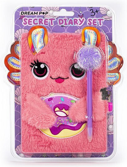 Tri-Coastal Design Axolotl Notebook with Pen Case and Lock