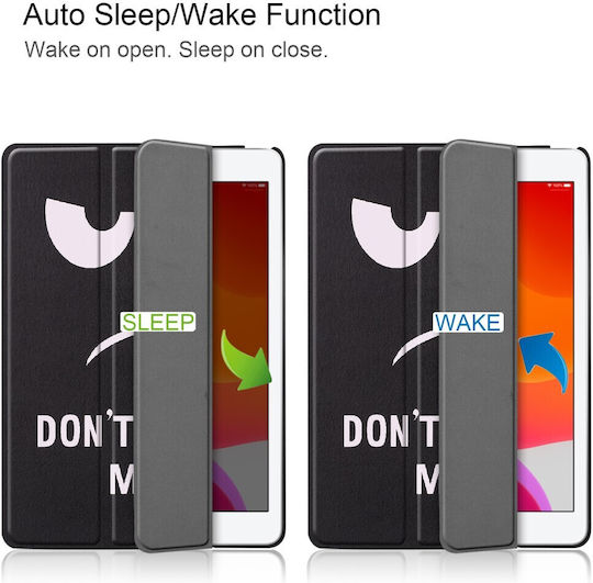Tri-Fold Flip Cover Μαύρη (iPad 2019/2020/2021 10.2'')
