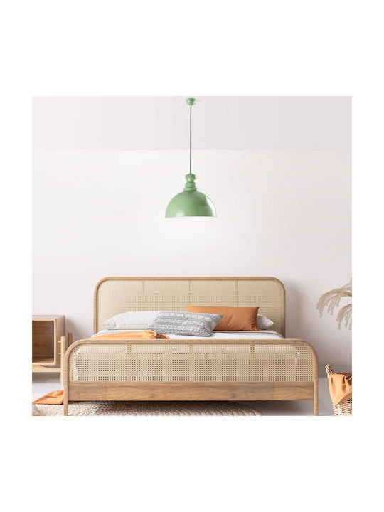 Opviq Kure Pendant Light Green with Socket E27 40x40x134cm