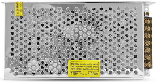 Geyer Τροφοδοτικό LED IP20 Ισχύος 200W με Τάση Εξόδου 12V