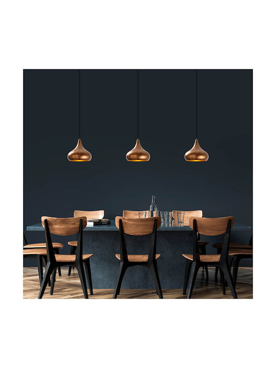 Adjustable Pendant Light Bronze with Socket E27