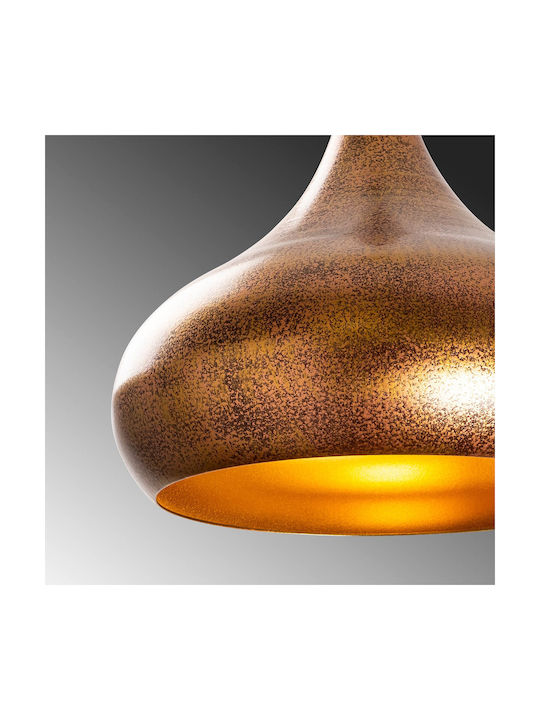 Adjustable Pendant Light Bronze with Socket E27