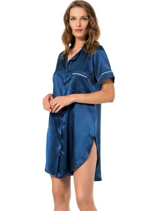 Moongirl Cămașă de noapte pentru Femei Dark Blue