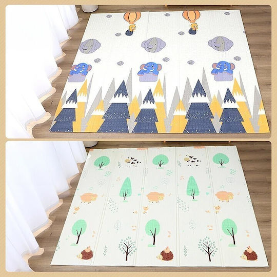 Spielmatte Weiß 180x200cm Dicke 15mm
