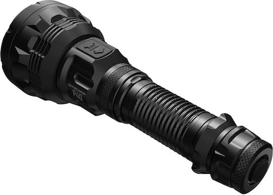 NiteCore Rechargeable Flashlight LED IP68 with Maximum Brightness 2000lm Precise P40 Black