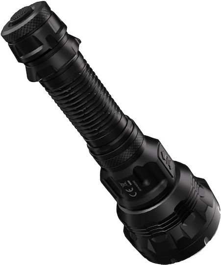NiteCore Rechargeable Flashlight LED IP68 with Maximum Brightness 2000lm Precise P40 Black