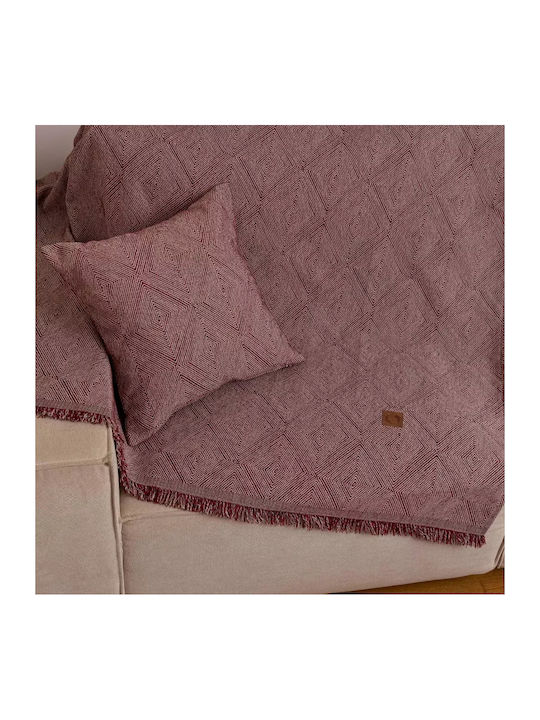 Borea Bari Dreisitzer-Sofa Wurf Chenille 180x300cm Grau
