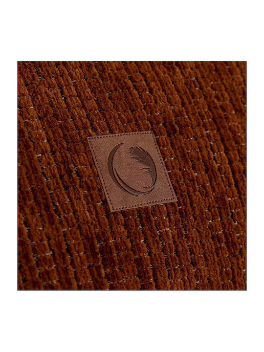 Borea Velvet Three-Seater Sofa Throw Velvet 180x300cm Camel 032431188077